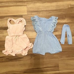 Muslin 18-24 Months Rompers